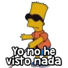 Yo no he visto nada