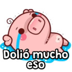 Dolió mucho eso
