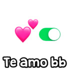 Te amo bb