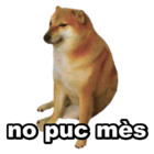 No puc mès