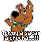 Te voy a sacar la chucha...!!!
