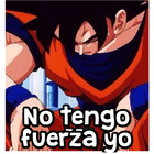 No tengo fuerza yo