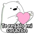 Te regalo mi corazón