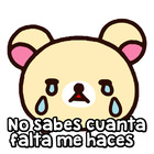 No sabes cuanta falta me haces