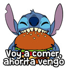 Voy a comer, ahorita vengo
