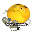Toy cansado papito