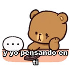 Y yo pensando en ti