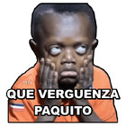QUE VERGUENZA PAQUITO