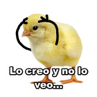 Lo creo y no lo veo...