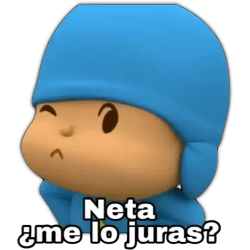 Neta ¿me lo juras? 018291 Sticker de WhatsApp DescargarStickers