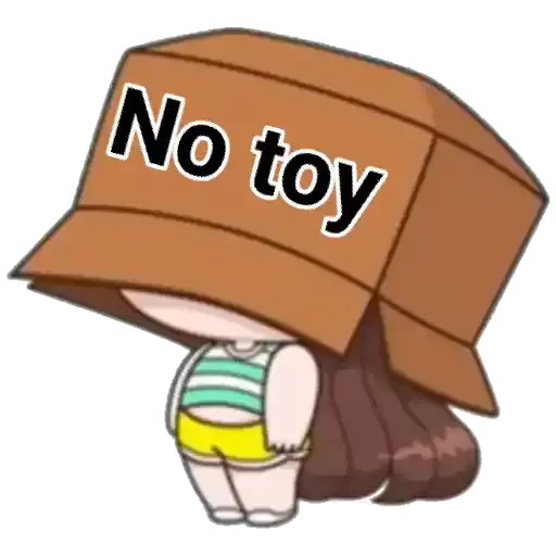 No toy 034084 Sticker de WhatsApp DescargarStickers