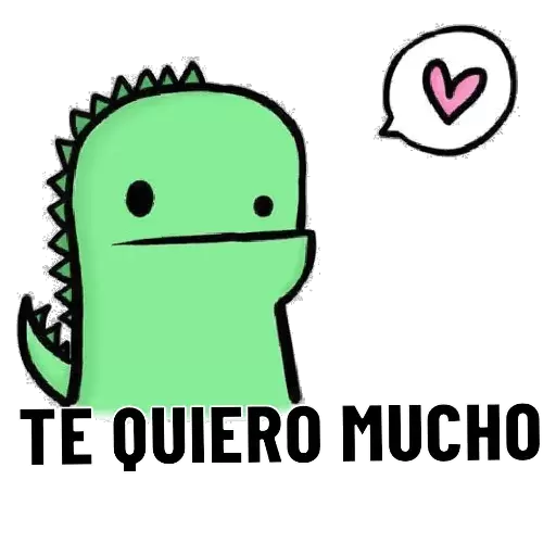 TE QUIERO MUCHO #097803 Sticker de WhatsApp - DescargarStickers