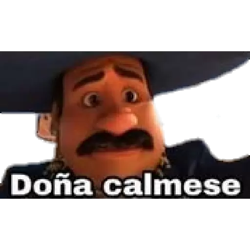 Doña cálmese PNG transparente - Descargar Stickers