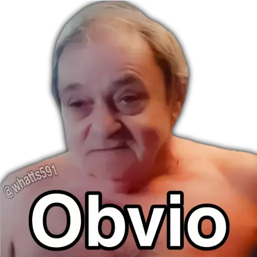 Sticker Obvio 697610 PNG DescargarStickers