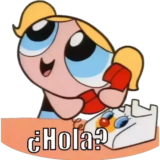 Hola? 725383 Sticker de WhatsApp DescargarStickers