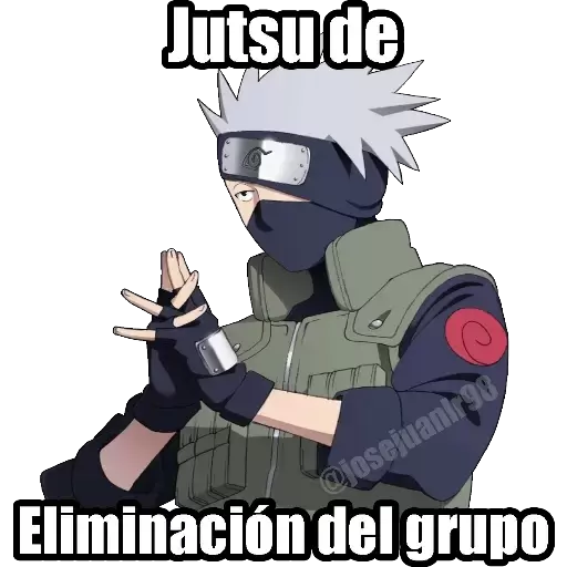 Jutsu de eliminación del grupo Sticker de WhatsApp DescargarStickers