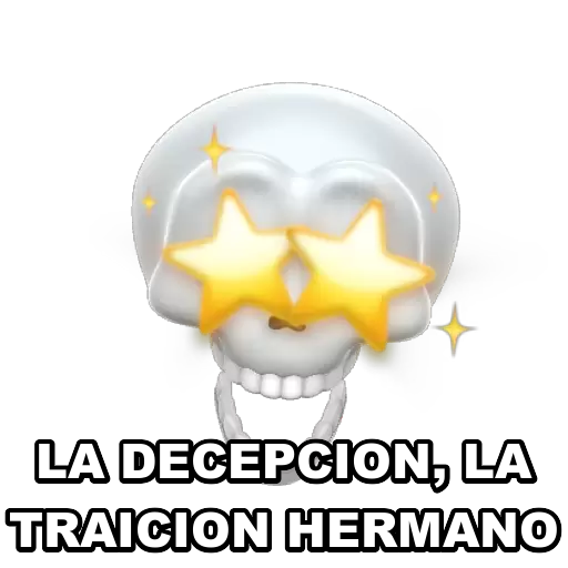 La decepción, la traición hermano Sticker de WhatsApp DescargarStickers