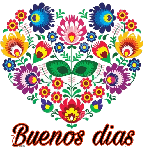 Buenos días 9569002 Sticker de WhatsApp DescargarStickers