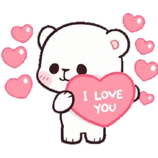 I LOVE YOU 4489257 Sticker de WhatsApp DescargarStickers