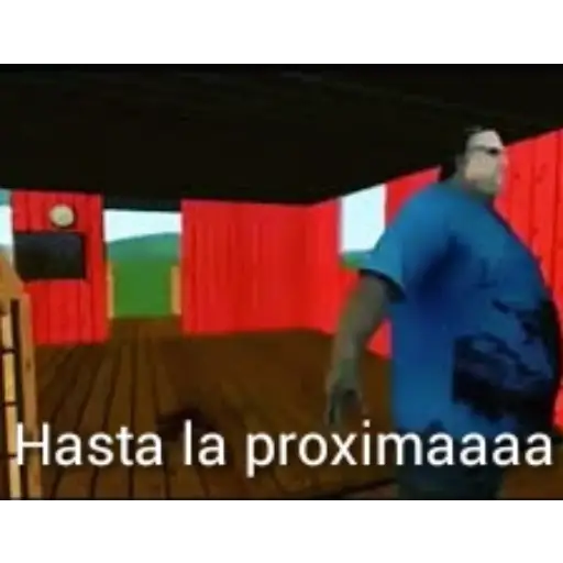 Hasta la proximaaaa Sticker de WhatsApp DescargarStickers