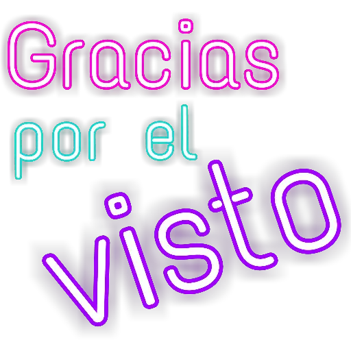Gracias por el visto 0722253 Sticker de WhatsApp DescargarStickers