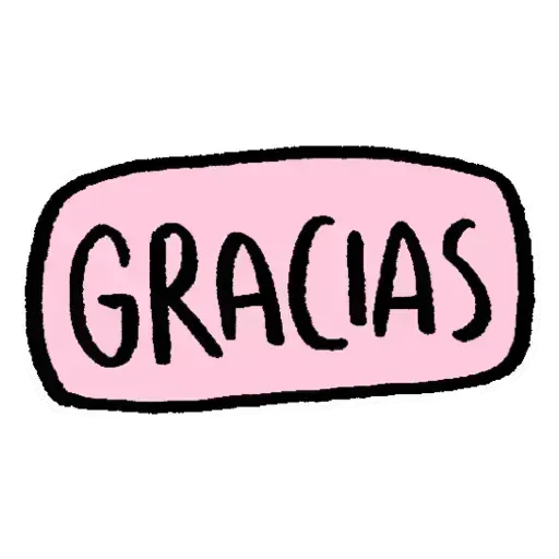 GRACIAS 1056880 Sticker de WhatsApp DescargarStickers