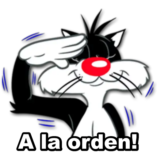 A la orden! 6317736 Sticker de WhatsApp DescargarStickers
