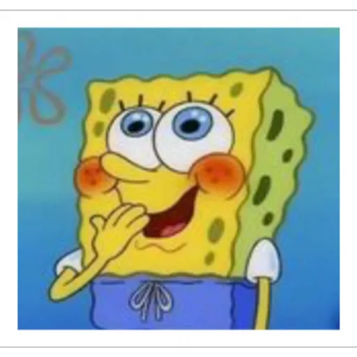 Héroe Bob Esponja Sticker de WhatsApp DescargarStickers