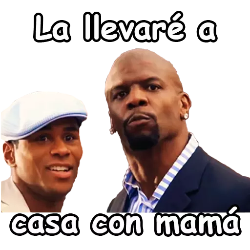 La llevaré a casa con mamá Sticker de WhatsApp DescargarStickers