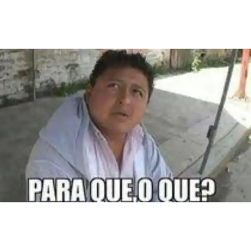 PARA QUE O QUE? Sticker de WhatsApp DescargarStickers