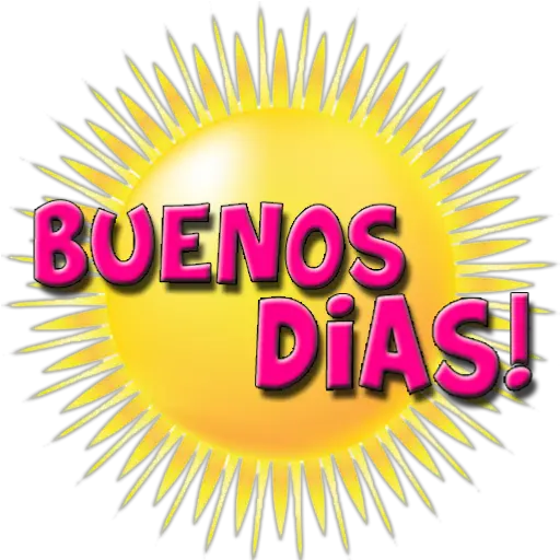 Buenos días! 135502 Sticker de WhatsApp DescargarStickers