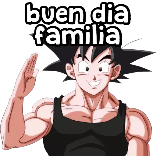 Buen dia familia Sticker de WhatsApp DescargarStickers