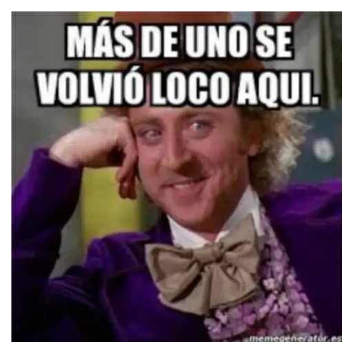 MÁS DE UNO SE VOLVIÓ LOCO AQUÍ Sticker de WhatsApp - DescargarStickers