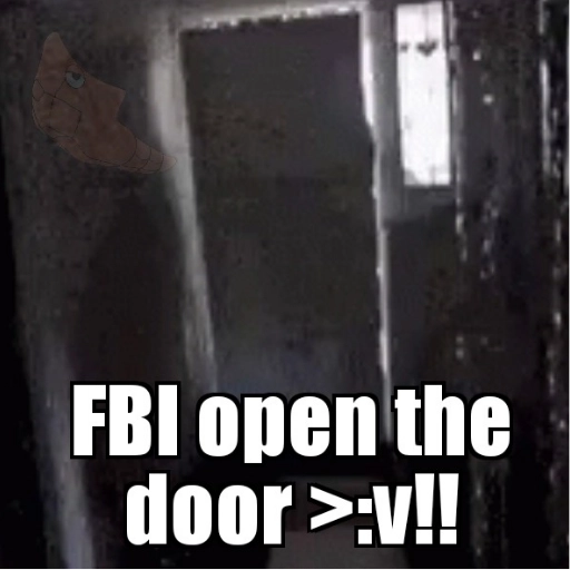 Fbi open the door v sticker de whatsapp descargarstickers