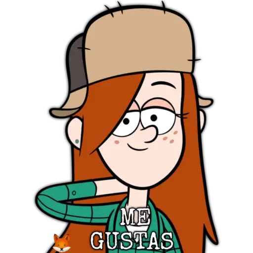 ME GUSTAS Sticker de WhatsApp - DescargarStickers