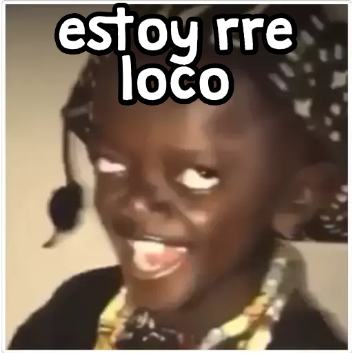 Estoy rre loco Sticker de WhatsApp - DescargarStickers