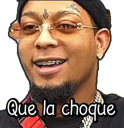 Que la choque Sticker de WhatsApp - DescargarStickers